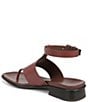 Color:Cappucino - Image 4 - 27 EDIT Beck Leather Ankle Strap Thong Sandals