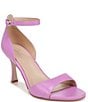 Color:Vivid Lilac - Image 1 - 27 EDIT Celeste Leather Ankle Strap Dress Sandals