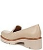 Color:Coastal Tan - Image 4 - 27 EDIT Dreamer Leather Lug Sole Platform Loafers