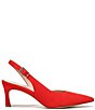 Color:Retro Poppy - Image 2 - 27 EDIT Naturalizer Felicia Suede Slingback Dress Heels