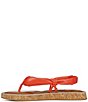 Color:Sienna Orange - Image 5 - 27 EDIT Naturalizer Gwenna Padded Leather Thong Sandals