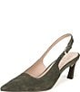 Naturalizer 27 EDIT Madison Suede Pointed Toe Slingback Pumps - Image 6