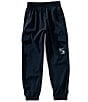 Nike 3BRAND by Russell Wilson Big Boys Woven Poly-Nylon Jogger Pants, Color:Midnight Navy - Image 1