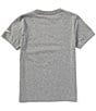 Color:Grey - Image 2 - by Russell Wilson Big Boys 8-20 Short Sleeve Let's Go! Capmando Graphic T-Shirt