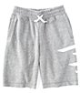 Color:Carbon Heather - Image 1 - 3BRAND By Russell Wilson Big Boys 8-20 All Season Fleece Shorts