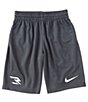 Color:Anthracite - Image 1 - 3BRAND By Russell Wilson Big Boys 8-20 Badge Mesh Shorts