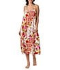 40WINKS Woven Patchwork Floral Sleeveless Scoop Neck Chemise - Image 1