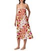 40WINKS Woven Patchwork Floral Sleeveless Scoop Neck Chemise - Image 3
