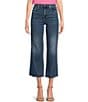 Color:Clara - Image 1 - Alexa High Rise Wide Leg Cropped Jeans
