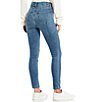 Color:Hewes - Image 2 - Aubrey Ultra High Rise Distressed Skinny Jeans
