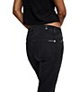 7 For All Mankind Daisy Ankle Boot Denim Jeans, Color:Nights - Image 4