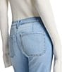 7 For All Mankind Dojo Tailorless Front Patch Pocket Mid Rise Flare Leg Jeans, Color:Sirte - Image 5