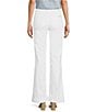 7 For All Mankind Dojo Tailorless Mid Rise Trouser Flare Leg Jeans, Color:Casablanca - Image 2