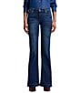 7 For All Mankind Dojo Full Length Flare Denim Jeans - Image 1
