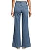 7 For All Mankind Modern Dojo Tailorless High Rise Flare Leg Jeans - Image 2