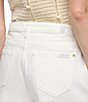 7 For All Mankind Monroe High Rise Long Denim Shorts - Image 5