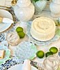 8 Oak Lane Hydrangea Dish, Set of 4, Color:Blue - Image 3