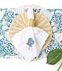 8 Oak Lane Hydrangea Embroidered Dinner Napkin, Set of 6, Color:White - Image 4
