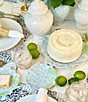 8 Oak Lane Hydrangea Serving Platter, Color:Blue - Image 3