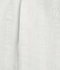 8 Oak Lane Sleeveless Tie Top Woven Striped Shorty Pajama Set, Color:White Stripe - Image 3