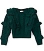 A Loves A Big Girl Ruffle Sweater - Image 2