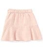 Color:Soft Pink - Image 2 - Big Girls 7-16 A-Line Boucle Mini Skirt