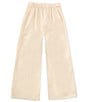 Color:Oat - Image 2 - Big Girls 7-16 Linen Blend Trouser Pants