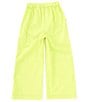 Color:Pistachio - Image 2 - Big Girls 7-16 Linen Blend Trouser Pants