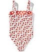 A Loves A Big Girls Reversible Bandeau One-Piece Swimsuit, Color:Rio Block - Image 4