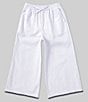 Color:White - Image 1 - Big Girls 7-16 Straight Patch Pocket Pant