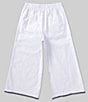 Color:White - Image 2 - Big Girls 7-16 Straight Patch Pocket Pant