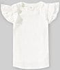 A Loves A Big Girls Flutter Sleeve Tank - Image 1