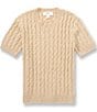 A Loves A Big Girls Short Sleeve Cable Knit Top - Image 2