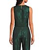 A Loves A Bow Front Scoop Neck Sleeveless Coordinating Top - Image 2
