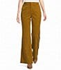 A Loves A Corduroy High Rise Front Pocket Flare Leg Coordinating Pants - Image 1