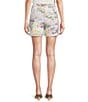 A Loves A Floral Landscape High Rise Coordinating Tapestry Shorts - Image 2