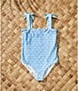 A Loves A Girls Reversible Bandeau One-Piece Swimsuit - Image 6