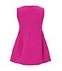 A Loves A Little Girls Bow Detail Dress, Color:Azalea - Image 2
