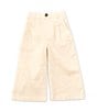 Color:Oat - Image 1 - Little Girls 2T-6X Linen Trouser Pants