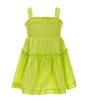 Color:Pistachio - Image 1 - Little Girls 2T-6X Sleeveless Smocked Dress