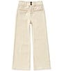 A Loves A Little Girls Braided Pocket Denim Jeans - Image 1