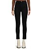 A Loves A Magic Universal Fit High Waisted Skinny Leg Stretch Denim Jeans, Color:Black - Image 1