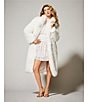 A Loves A Oversized Long Faux Fur Double Breasted Notch Lapel Coat, Color:Cream - Image 6