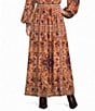 A Loves A Print Coordinating Maxi Skirt - Image 1