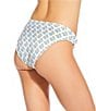 A Loves A Reversible Sunshine Ditzy Ring Hipster Swim Bottom, Color:Sunshine Ditzy - Image 4