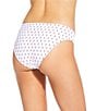 A Loves A Rosebud Reversible High Leg Embroidered Swim Bottom, Color:Rosebud - Image 4