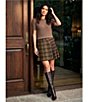 A Loves A Round Neck Short Sleeve Cable Knit Top - Image 6