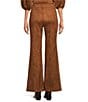 A Loves A Suede High Rise Wide Leg Coordinating Pants - Image 2
