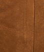 A Loves A Suede Wrap Mini Skirt - Image 4
