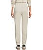 A Loves A Waffle Knit High Rise Full Length Coordinating Jogger Sweatpants, Color:Ivory - Image 3